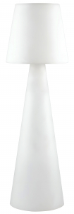 Торшер пластиковый уличный SLIDE Pivot XL Lighting OUT полиэтилен белый Фото 13