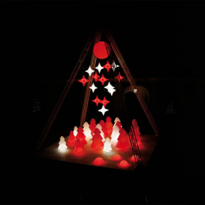 Пластиковый подвесной светильник SLIDE Sirio Lighting OUT полиэтилен красный Фото 5