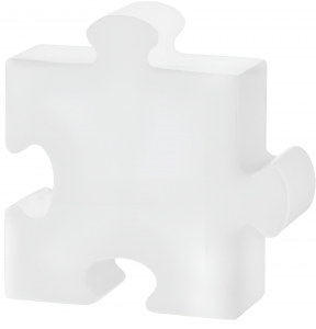Светильник пластиковый Пазл SLIDE Puzzle Lighting полиэтилен белый Фото 1