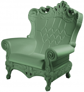 Кресло пластиковое SLIDE Queen Of Love Standard полиэтилен зеленый Фото 1