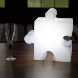 Светильник пластиковый Пазл SLIDE Puzzle Lighting полиэтилен белый Фото 13