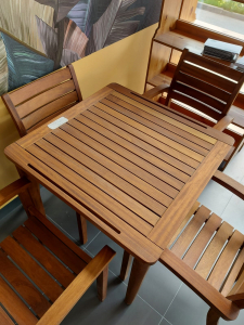 Кресло деревянное WArt Stock ироко Фото 9