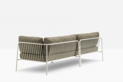 Диван с левым подлокотником PEDRALI Nolita Sofa сталь, ткань Фото 7