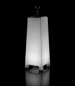 Светильник напольный уличный Vondom Mora LED полиэтилен белый Фото 5