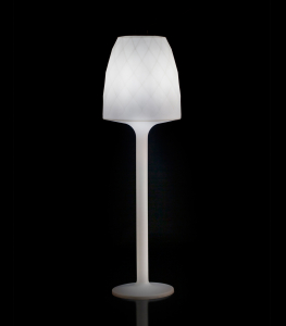 Светильник напольный уличный Vondom Vases LED полиэтилен белый Фото 5