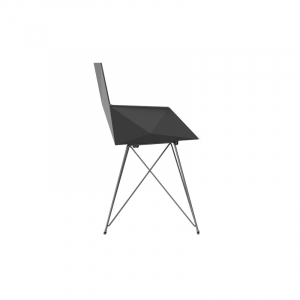 Кресло пластиковое Vondom Faz Basic сталь, полипропилен черный Фото 4