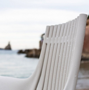 Кресло пластиковое Vondom Ibiza Basic полипропилен, стекловолокно белый Фото 15