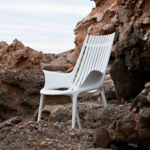 Кресло пластиковое Vondom Ibiza Basic полипропилен, стекловолокно белый Фото 16