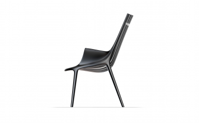 Кресло пластиковое Vondom Ibiza Basic полипропилен, стекловолокно черный Фото 19