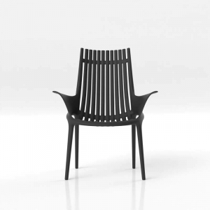 Кресло пластиковое Vondom Ibiza Revolution переработанный полипропилен темно-серый Manta Фото 13