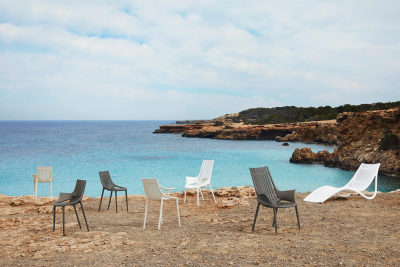 Кресло пластиковое Vondom Ibiza Basic полипропилен, стекловолокно слоновая кость Фото 8