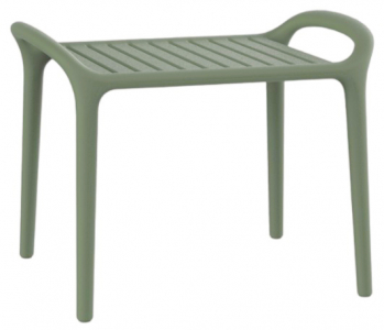 Столик пластиковый для лежака Vondom Ibiza Basic полипропилен, стекловолокно зеленый Фото 1