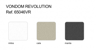 Столик пластиковый для лежака Vondom Ibiza Revolution переработанный полипропилен темно-серый Manta Фото 3