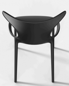 Стул пластиковый детский Vondom Love Mini Basic полипропилен, стекловолокно черный Фото 16