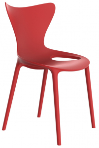 Стул пластиковый детский Vondom Love Mini Basic полипропилен, стекловолокно красный Фото 1