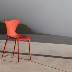 Стул пластиковый детский Vondom Love Mini Basic полипропилен, стекловолокно красный Фото 9