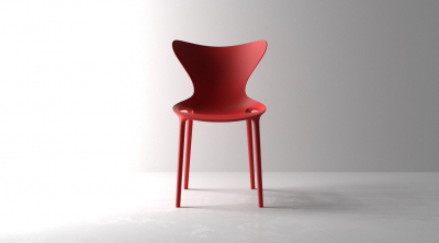 Стул пластиковый детский Vondom Love Mini Basic полипропилен, стекловолокно красный Фото 8
