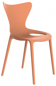 Стул пластиковый детский Vondom Love Mini Basic полипропилен, стекловолокно дынный Фото 1