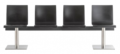 Система сидений на 4 места PEDRALI Kuadra XL сталь, технополимер Фото 1