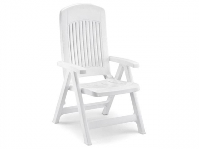 Кресло пластиковое SCAB GIARDINO California Armchair пластик белый Фото 1