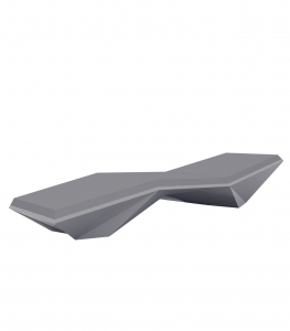 Лежак пластиковый с матрасом Vondom Faz Basic полиэтилен Фото 18
