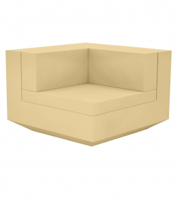 Модуль угловой с подушкой Vondom Vela Basic полиэтилен, ткань Фото 10
