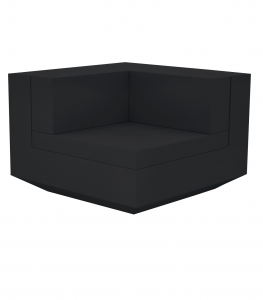 Модуль угловой с подушкой Vondom Vela Basic полиэтилен, ткань Фото 22