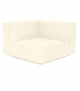 Модуль угловой с подушкой Vondom Vela Basic полиэтилен, ткань Фото 23