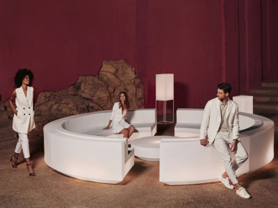Столик пластиковый кофейный Vondom Vela Basic полиэтилен Фото 8