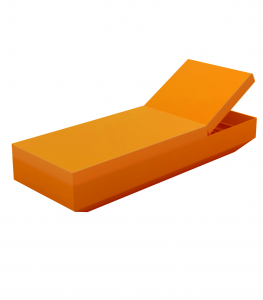 Лежак пластиковый с матрасом Vondom Vela Basic полиэтилен, ткань Фото 27