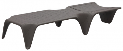 Лежак пластиковый Vondom F3 Basic полиэтилен Фото 9