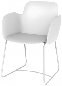 Кресло пластиковое Vondom Pezzettina Basic сталь, полиэтилен Фото 1