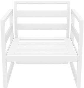 Комплект пластиковой мебели Siesta Contract Mykonos стеклопластик, полиэстер белый, бежевый Фото 21