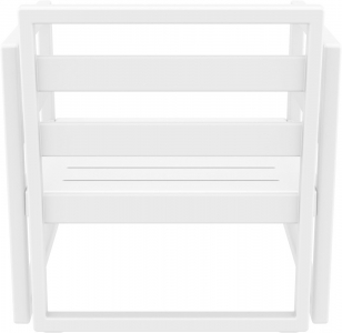 Комплект пластиковой мебели Siesta Contract Mykonos XL стеклопластик, полиэстер белый, бежевый Фото 16