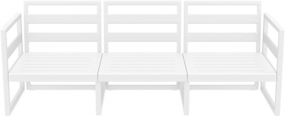 Комплект пластиковой мебели Siesta Contract Mykonos XL стеклопластик, полиэстер белый, бежевый Фото 18