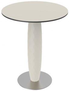 Стол обеденный ламинированный Vondom Vases Basic сталь, полиэтилен, компакт-ламинат HPL Фото 1