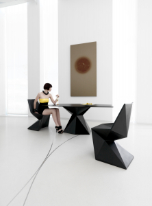 Стул пластиковый Vondom Vertex Basic полиэтилен Фото 20