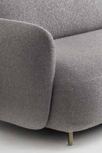 Диван двухместный мягкий PEDRALI Buddy Sofa металл, алюминий, ткань Фото 6