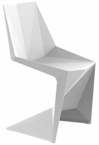 Стул пластиковый Vondom Voxel Basic полипропилен, стекловолокно белый Фото 1