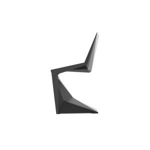 Стул пластиковый Vondom Voxel Basic полипропилен, стекловолокно черный Фото 4