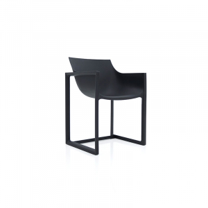 Кресло пластиковое Vondom Wall Street Basic полипропилен, стекловолокно черный Фото 4