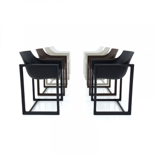 Кресло пластиковое Vondom Wall Street Basic полипропилен, стекловолокно черный Фото 6