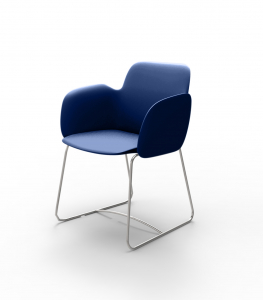 Кресло пластиковое Vondom Pezzettina Basic сталь, полиэтилен Фото 18