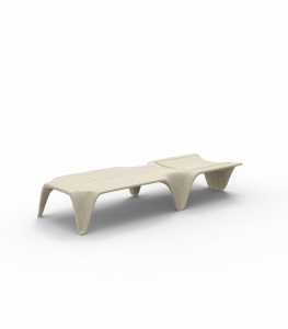 Лежак пластиковый Vondom F3 Basic полиэтилен Фото 20