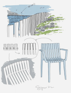 Кресло пластиковое Vondom Spritz Basic полипропилен, стекловолокно белый Фото 8