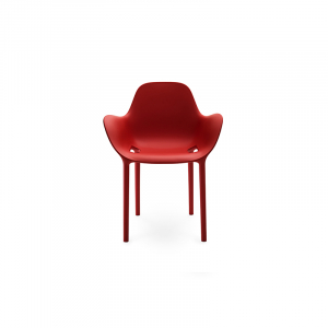 Кресло пластиковое Vondom Sabinas Basic полипропилен, стекловолокно красный Фото 5