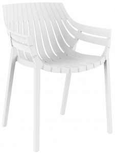 Лаунж-кресло пластиковое Vondom Spritz Basic полипропилен, стекловолокно белый Фото 1
