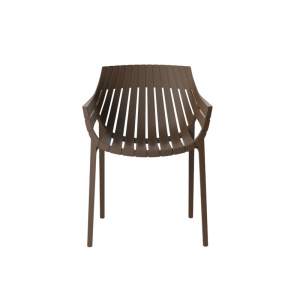 Лаунж-кресло пластиковое Vondom Spritz Basic полипропилен, стекловолокно бронзовый Фото 4