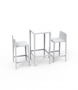 Комплект полубарной мебели Vondom Spritz Basic полипропилен, стекловолокно белый Фото 4