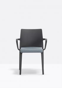 Кресло пластиковое с мягким сиденьем PEDRALI Volt HB стеклопластик, полипропилен, ткань Фото 4
